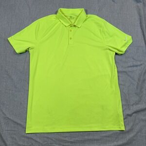 Nike Golf Polo Shirt Mens Large Dri-FIT Standard Fit Athletic‎ 725518-702